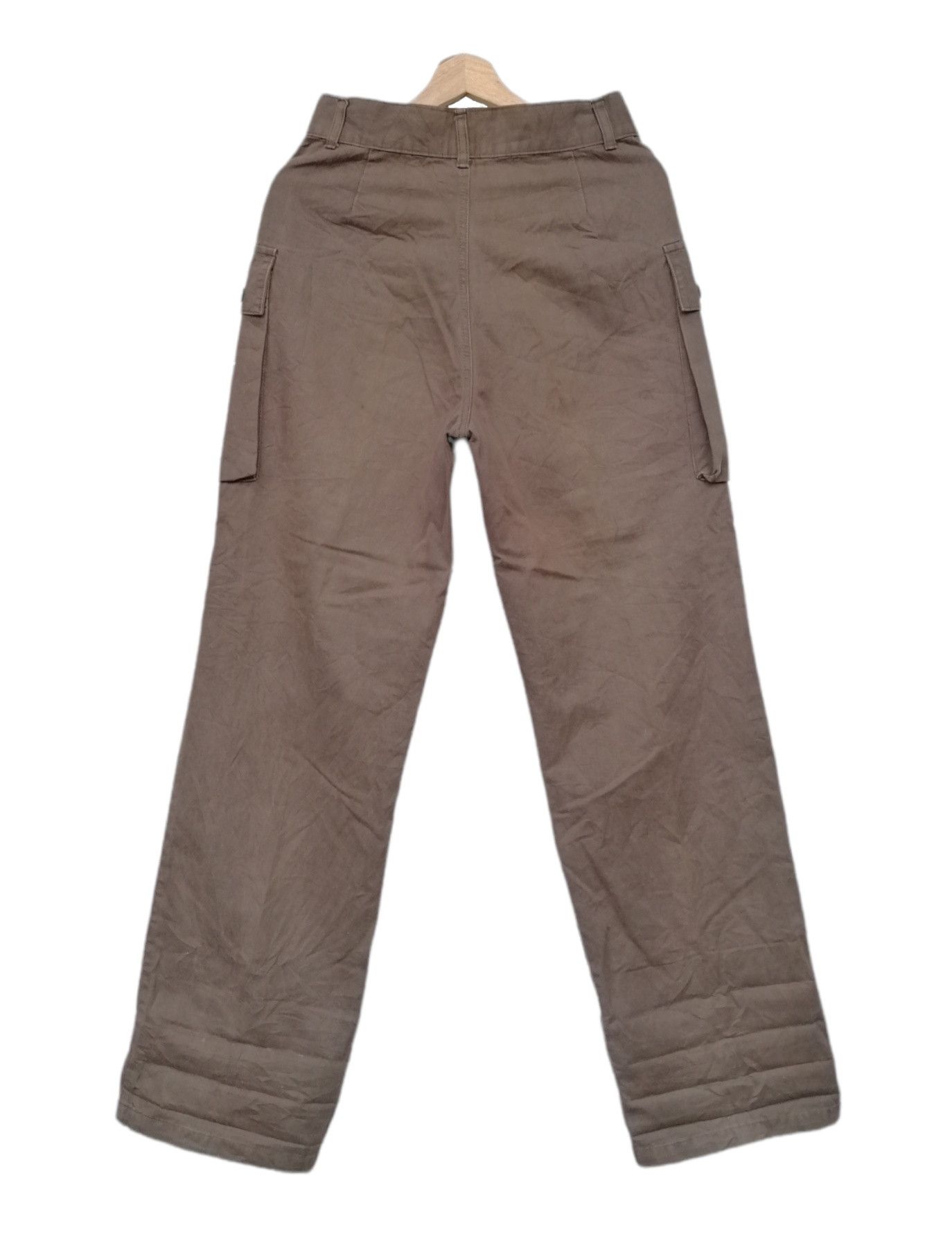 Japanese Brand Vintage Japanese Brand 573R Brown Cargo Pants Size US 28 / EU 44 - 8 Thumbnail