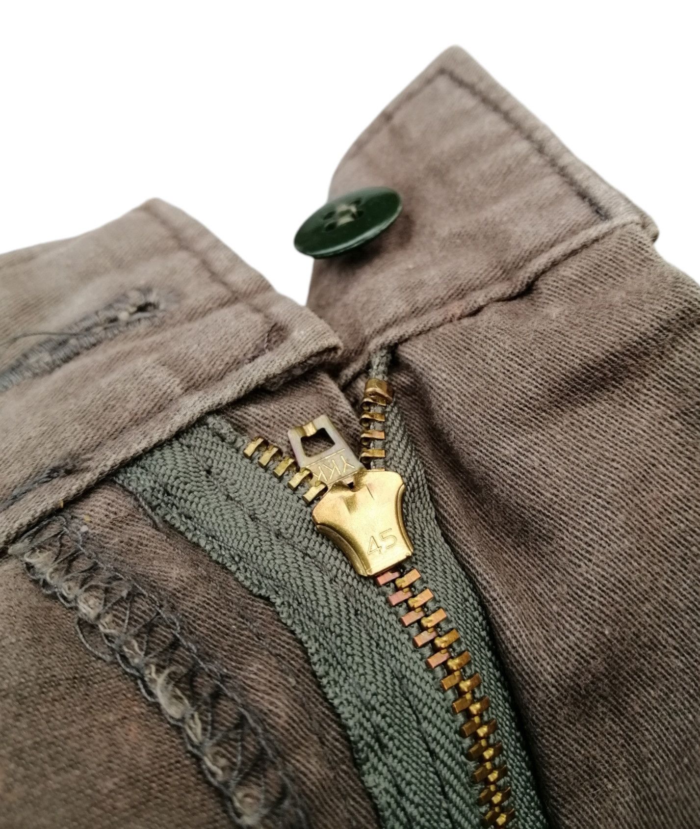 Japanese Brand Vintage Japanese Brand 573R Brown Cargo Pants Size US 28 / EU 44 - 14 Thumbnail
