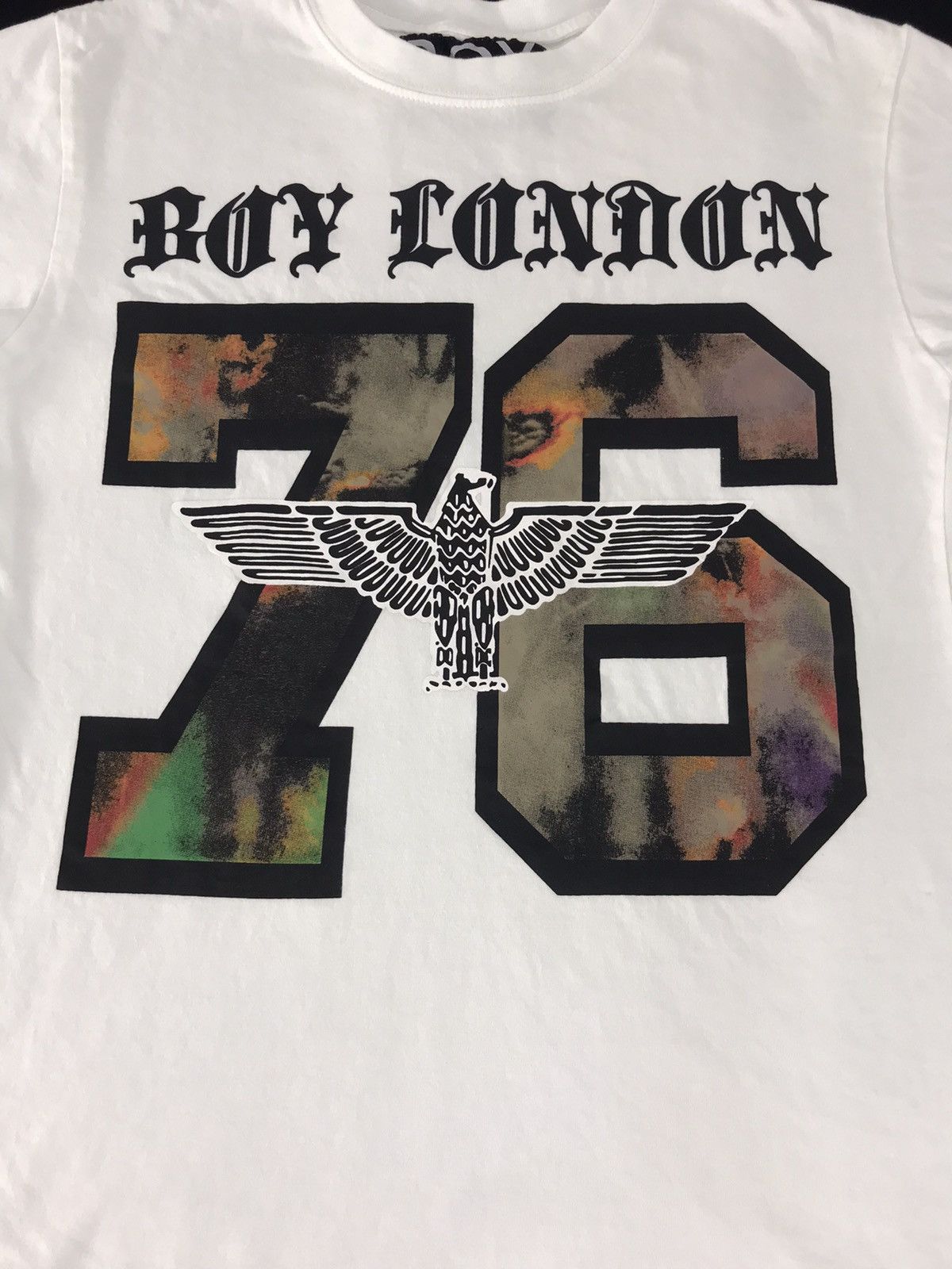 Boy London × Vintage Vintage Boy London 76 Grafitti Big Logo Tee Art Printed Size US S / EU 44-46 / 1 - 2 Thumbnail