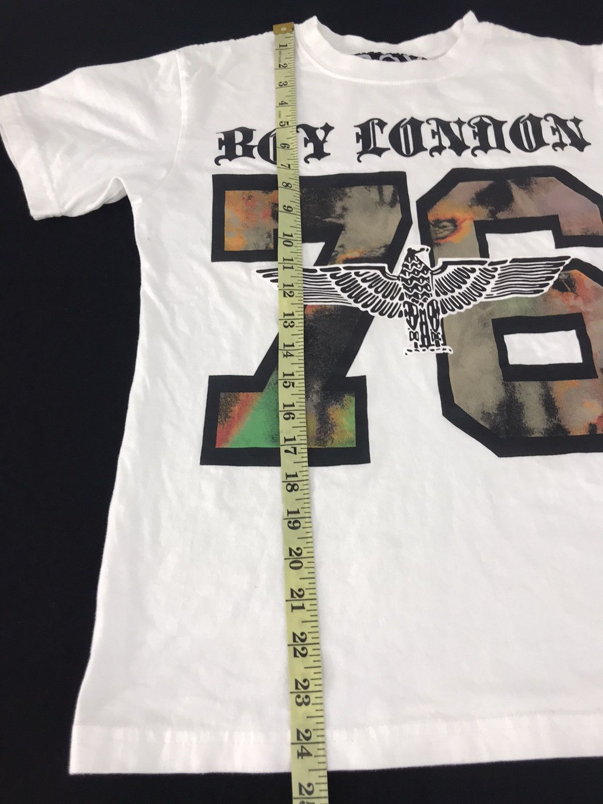 Boy London × Vintage Vintage Boy London 76 Grafitti Big Logo Tee Art Printed Size US S / EU 44-46 / 1 - 6 Thumbnail