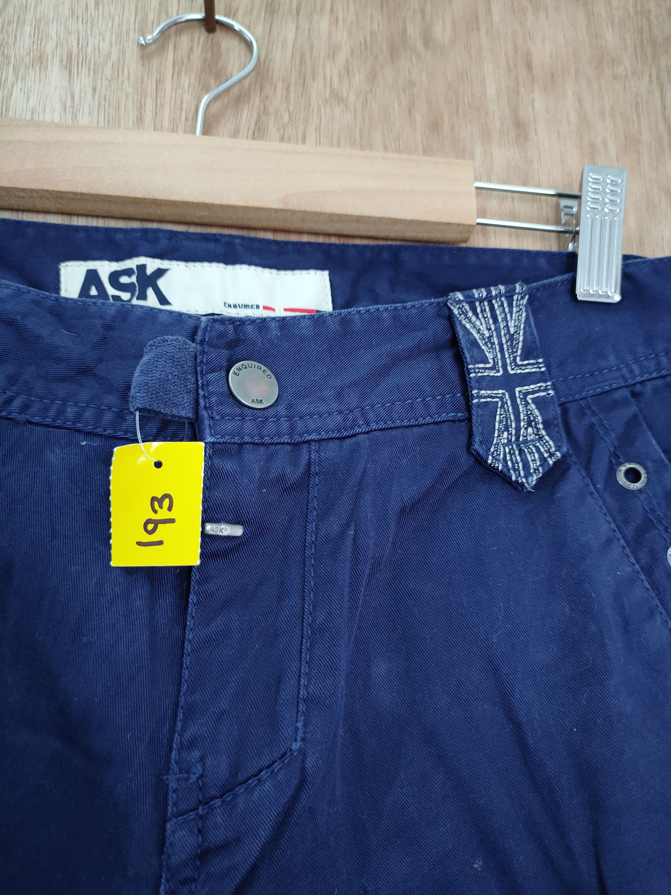 Japanese Brand DLL ASK seditionaries punk blue multipocket cargo pants #193 Size US 28 / EU 44 - 6 Thumbnail
