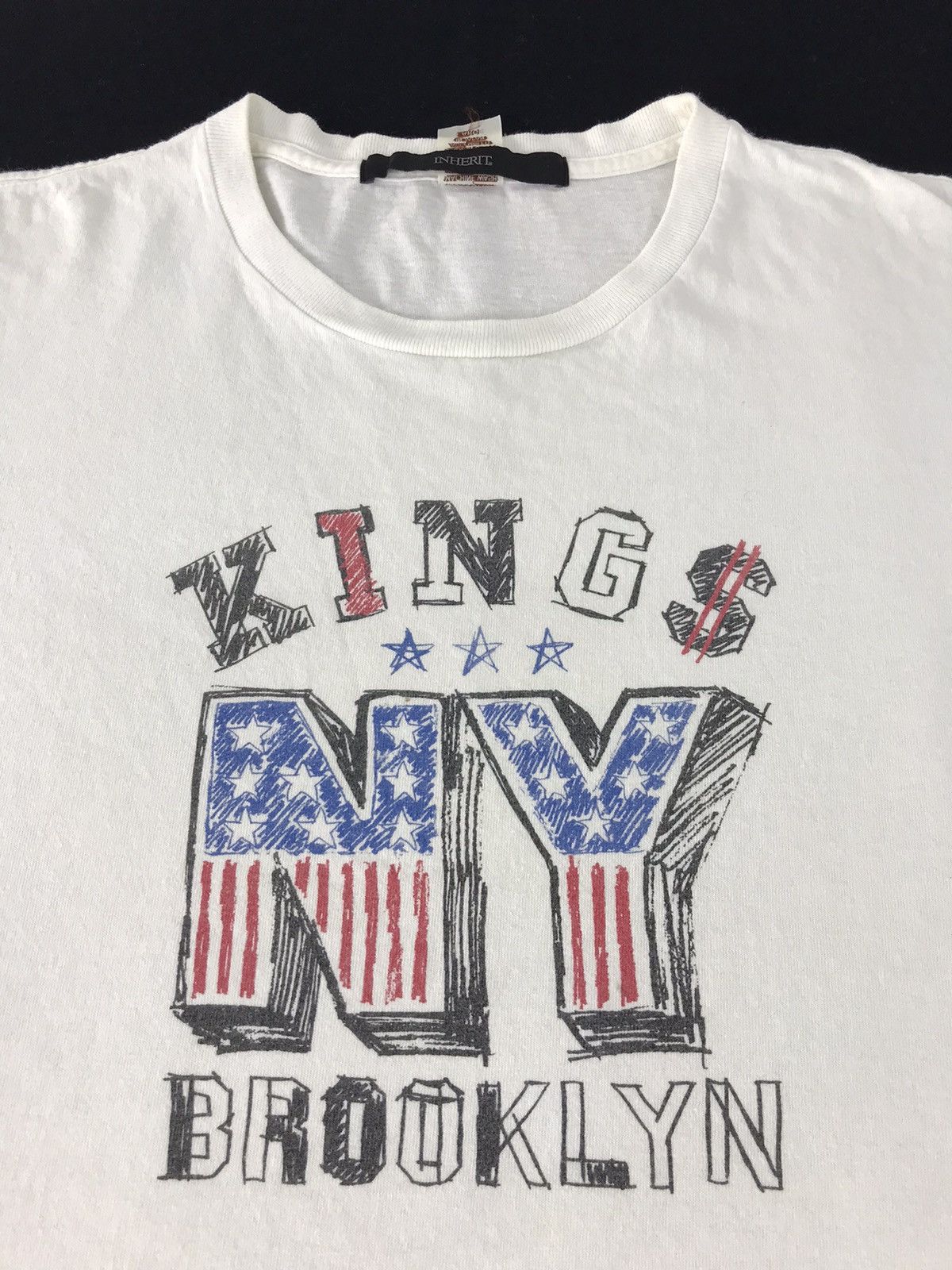 Japanese Brand × Vintage Inherit King NY Brooklyn Japanese Brand Big Logo Size M Size US M / EU 48-50 / 2 - 2 Thumbnail
