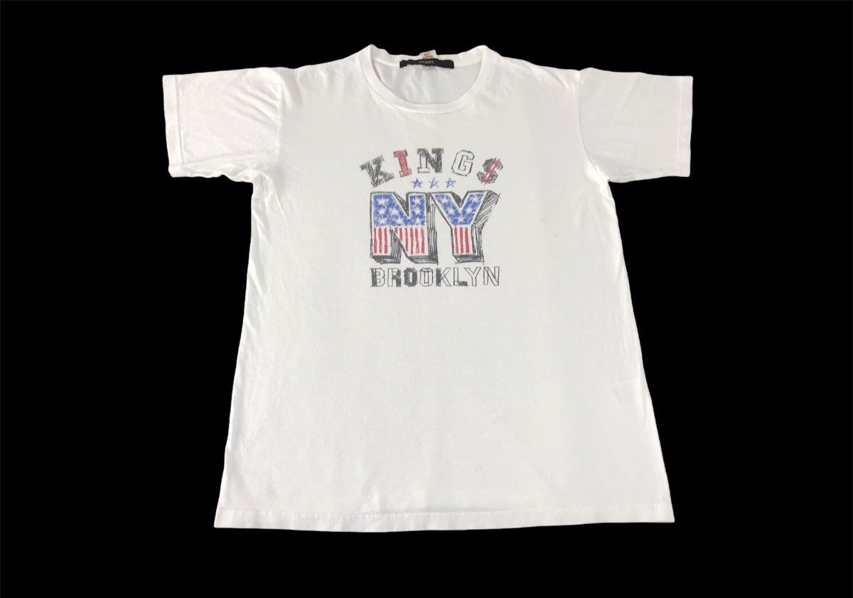 Japanese Brand × Vintage Inherit King NY Brooklyn Japanese Brand Big Logo Size M Size US M / EU 48-50 / 2 - 1 Thumbnail