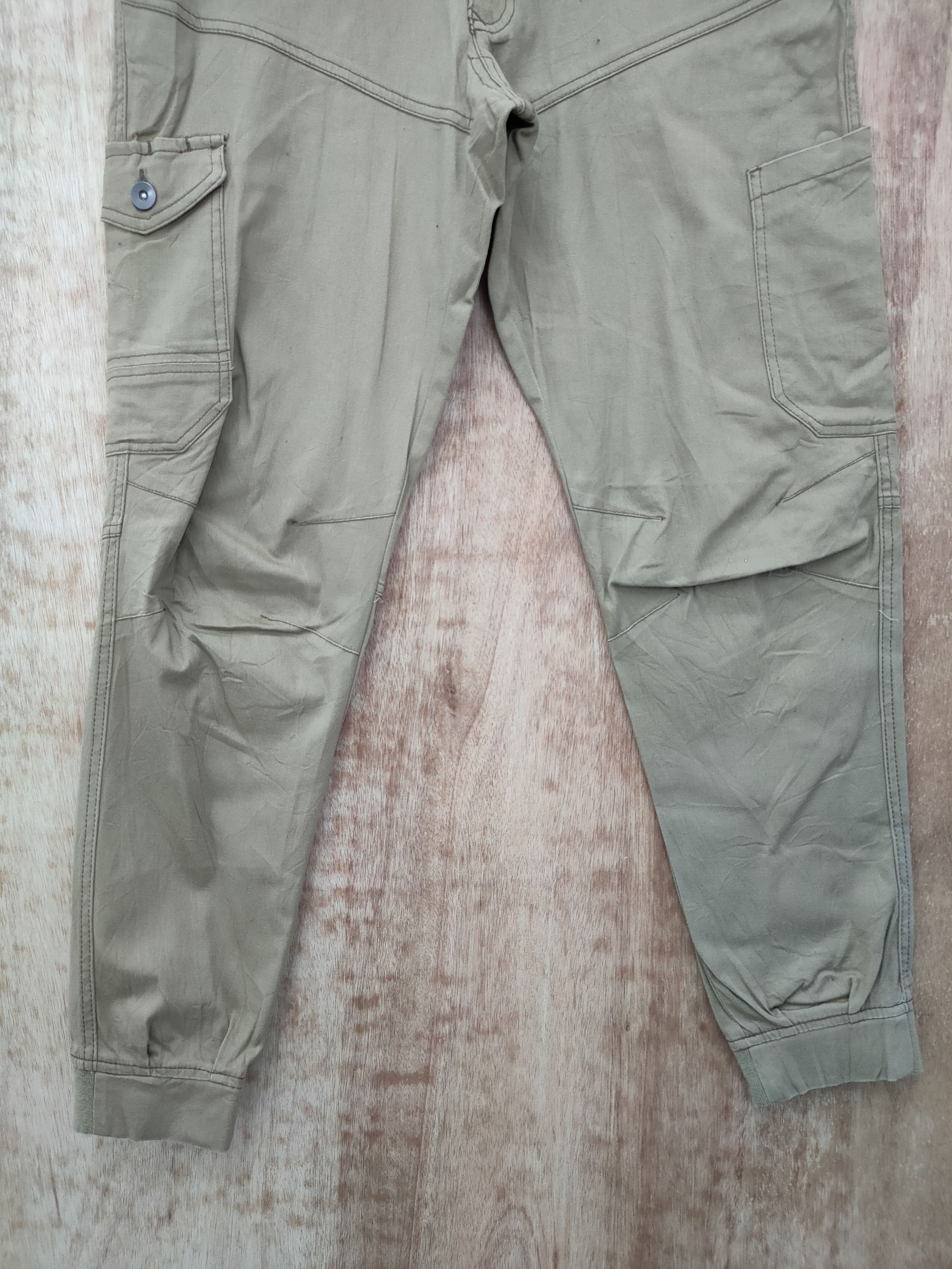Japanese Brand Jogger Stretch multipocket tactical cargo pants #46-061 Size US 31 - 2 Thumbnail