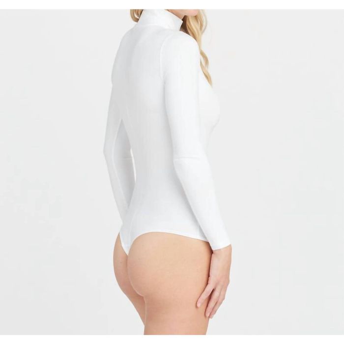 SPANX® Suit Yourself Long Sleeve Turtleneck Thong Bodysuit