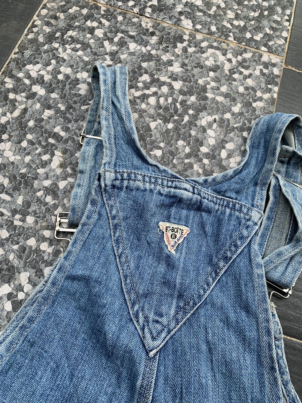 Japanese Brand × Vintage Vintage Et-Boite Overall Denim Size US 33 - 10 Thumbnail