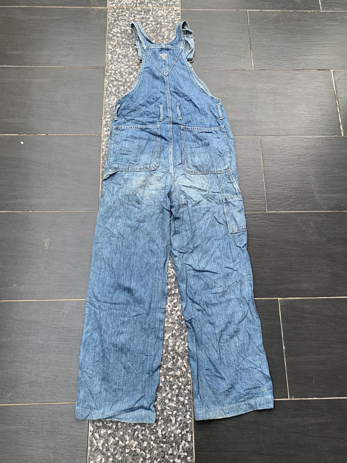 Japanese Brand × Vintage Vintage Et-Boite Overall Denim Size US 33 - 6 Thumbnail