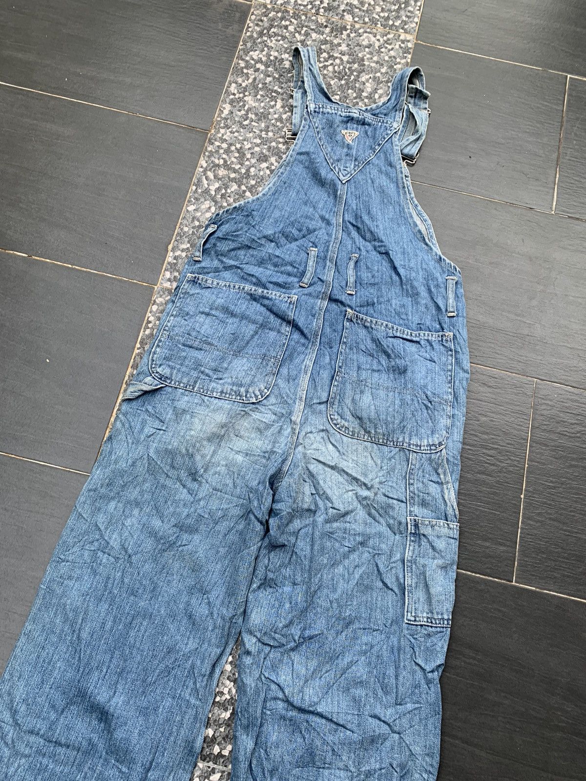 Japanese Brand × Vintage Vintage Et-Boite Overall Denim Size US 33 - 9 Thumbnail