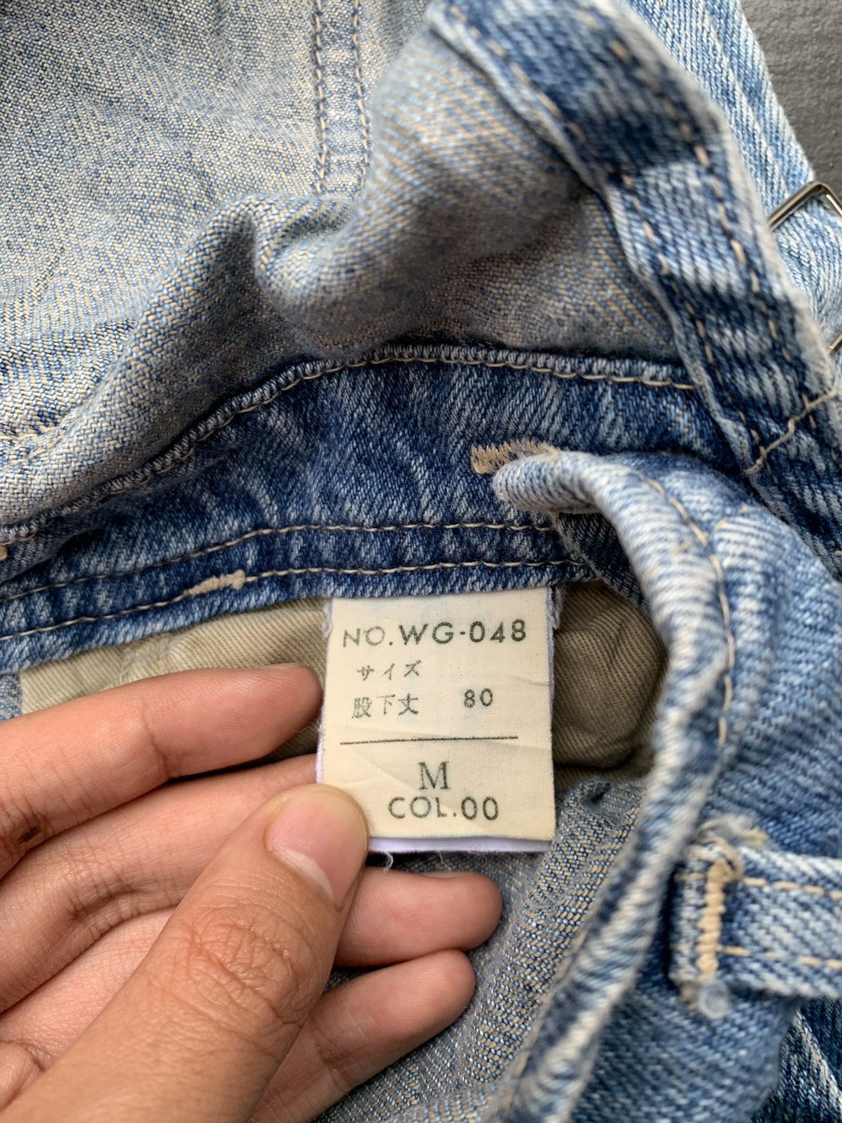 Japanese Brand × Vintage Vintage Et-Boite Overall Denim Size US 33 - 11 Thumbnail