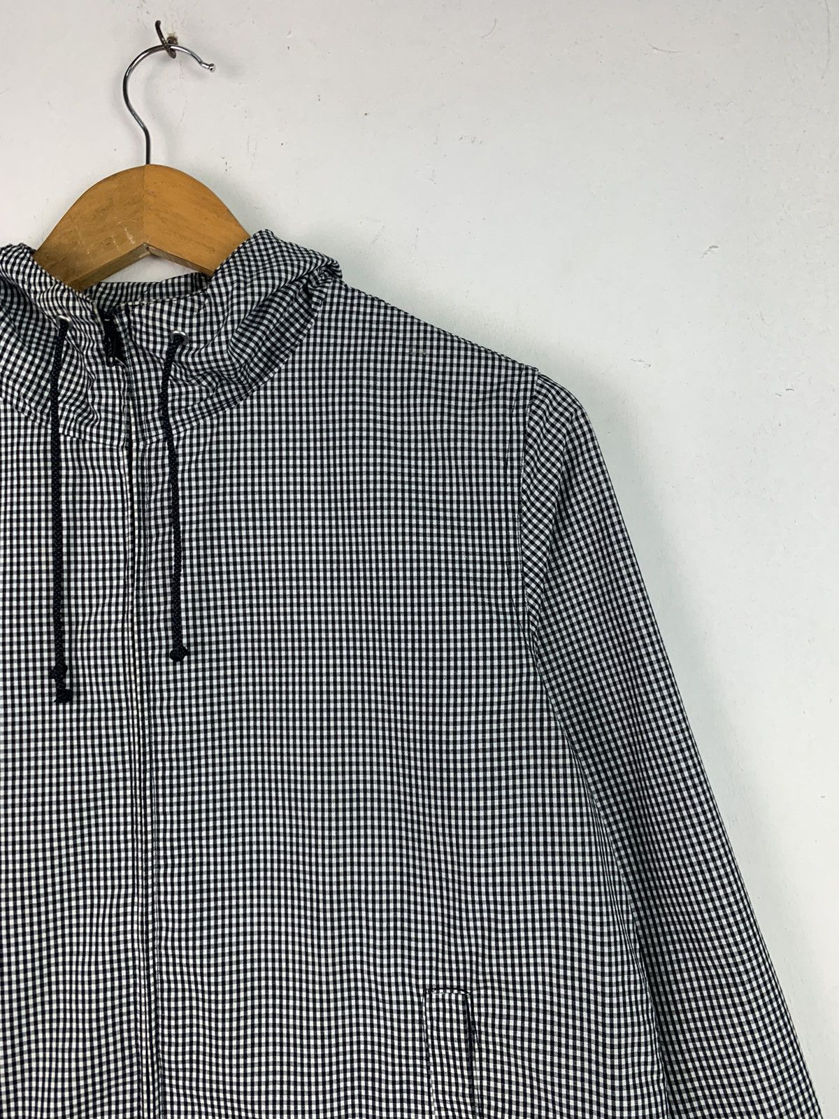 Japanese Brand × Vintage Vintage Japanese Brand Hooded Checkered Jacket Size US M / EU 48-50 / 2 - 5 Thumbnail