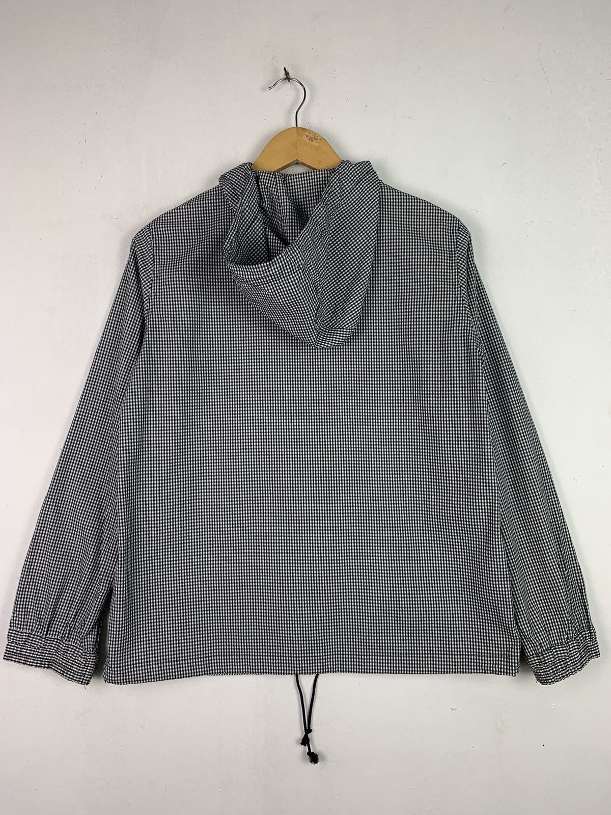 Japanese Brand × Vintage Vintage Japanese Brand Hooded Checkered Jacket Size US M / EU 48-50 / 2 - 11 Thumbnail