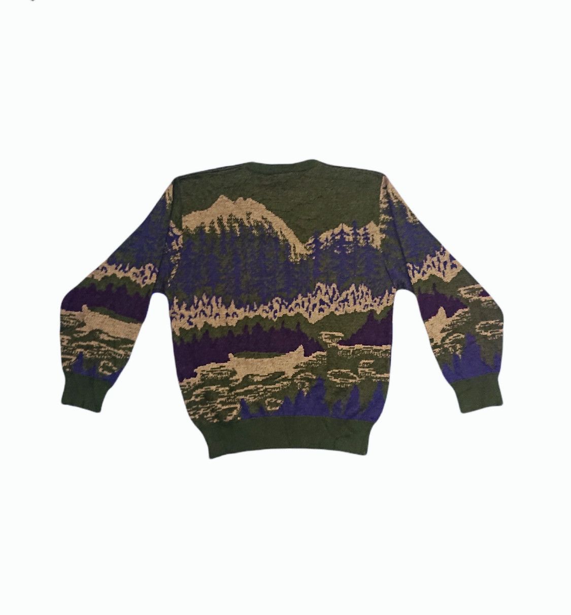 Japanese Brand VINTAGE 80S ARNOLD PALMER X FLYING BIRD NYLON KNITTING Size US L / EU 52-54 / 3 - 2 Thumbnail