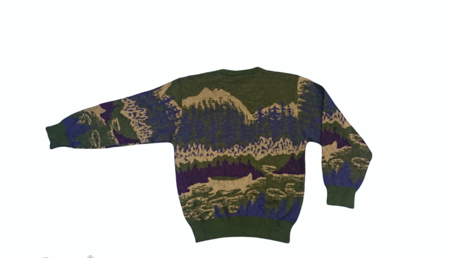Japanese Brand VINTAGE 80S ARNOLD PALMER X FLYING BIRD NYLON KNITTING Size US L / EU 52-54 / 3 - 4 Thumbnail