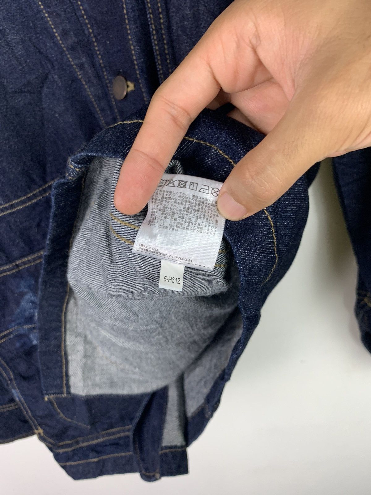Uniqlo Vintage Uniqlo Denim Jacket Size US M / EU 48-50 / 2 - 10 Thumbnail