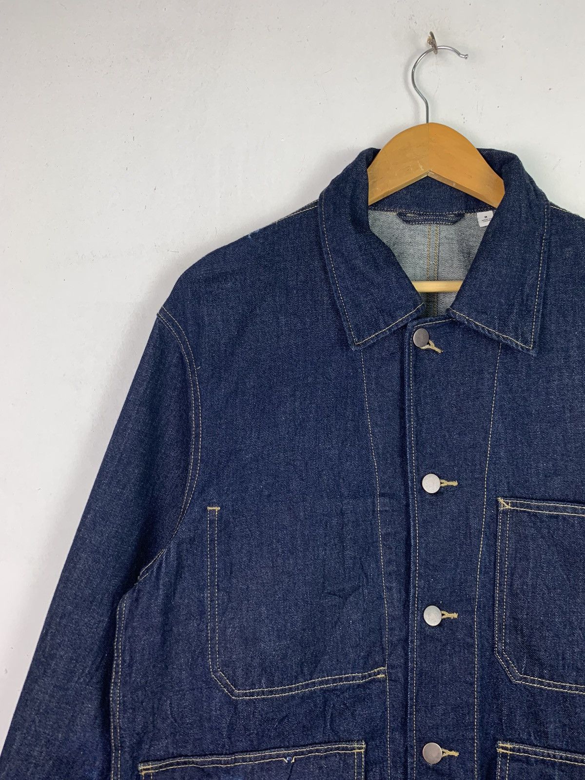 Uniqlo Vintage Uniqlo Denim Jacket Size US M / EU 48-50 / 2 - 3 Thumbnail