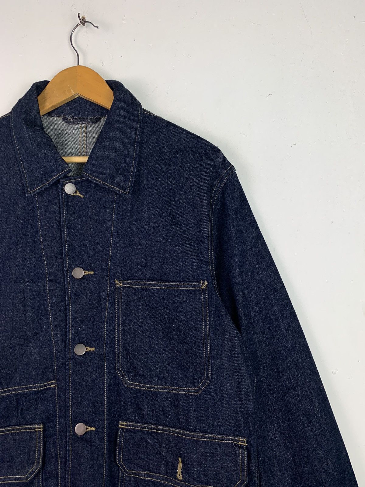 Uniqlo Vintage Uniqlo Denim Jacket Size US M / EU 48-50 / 2 - 5 Thumbnail