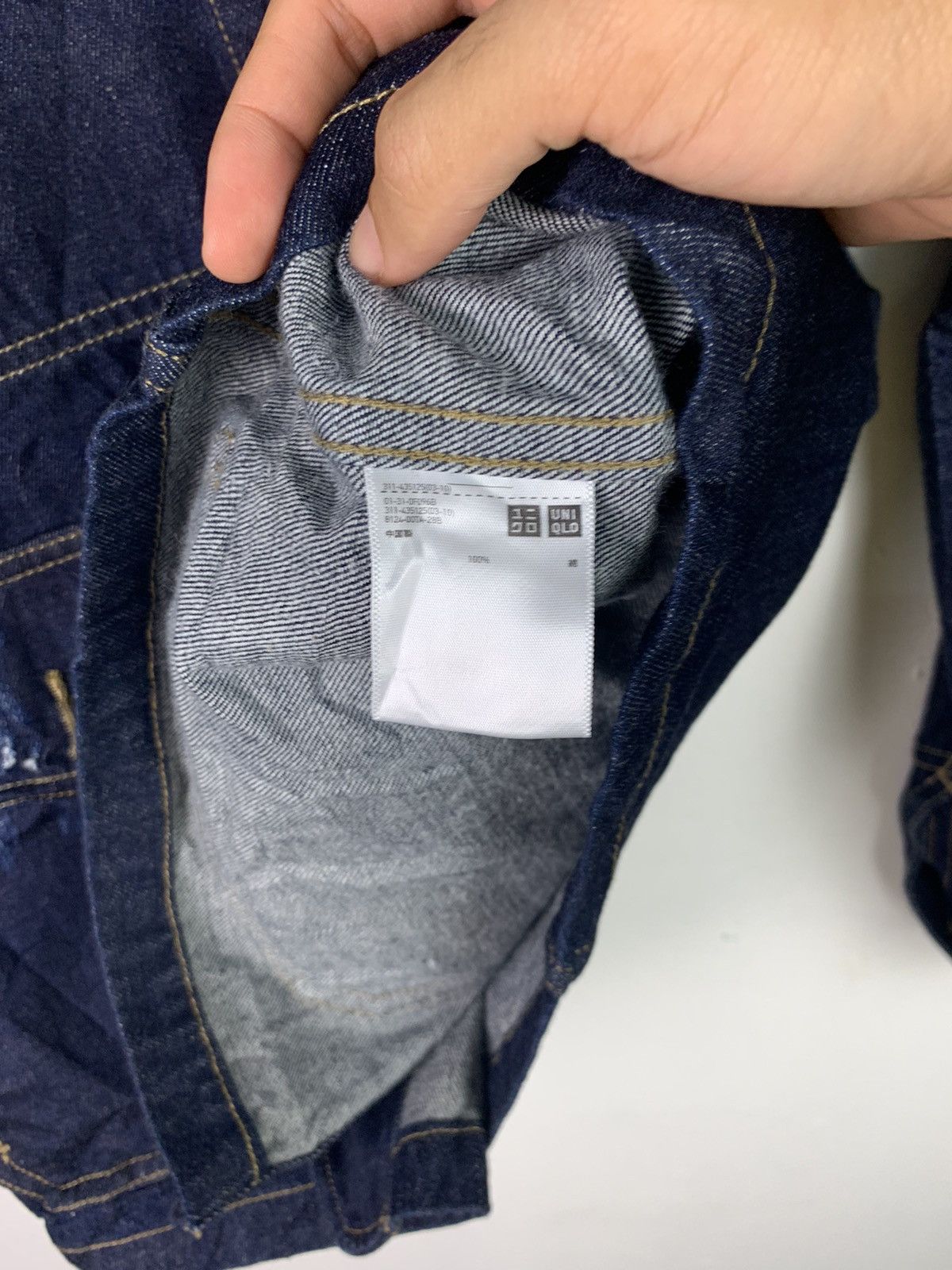 Uniqlo Vintage Uniqlo Denim Jacket Size US M / EU 48-50 / 2 - 9 Thumbnail