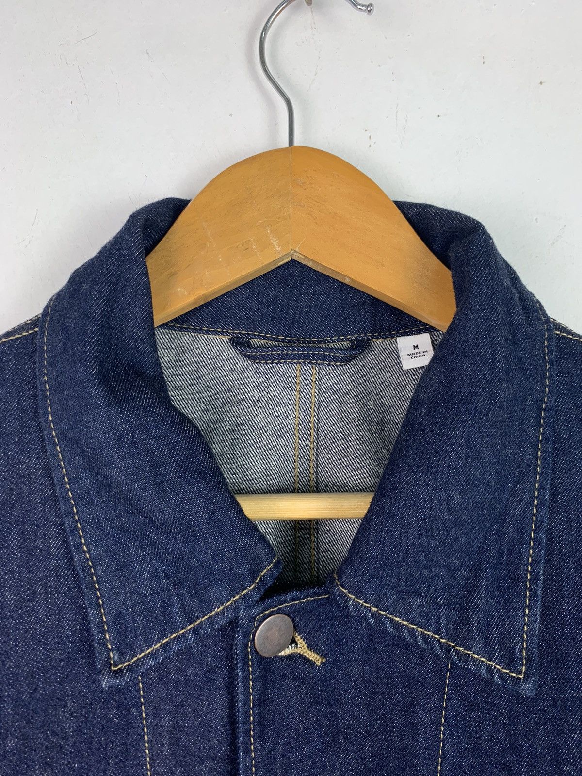 Uniqlo Vintage Uniqlo Denim Jacket Size US M / EU 48-50 / 2 - 2 Thumbnail