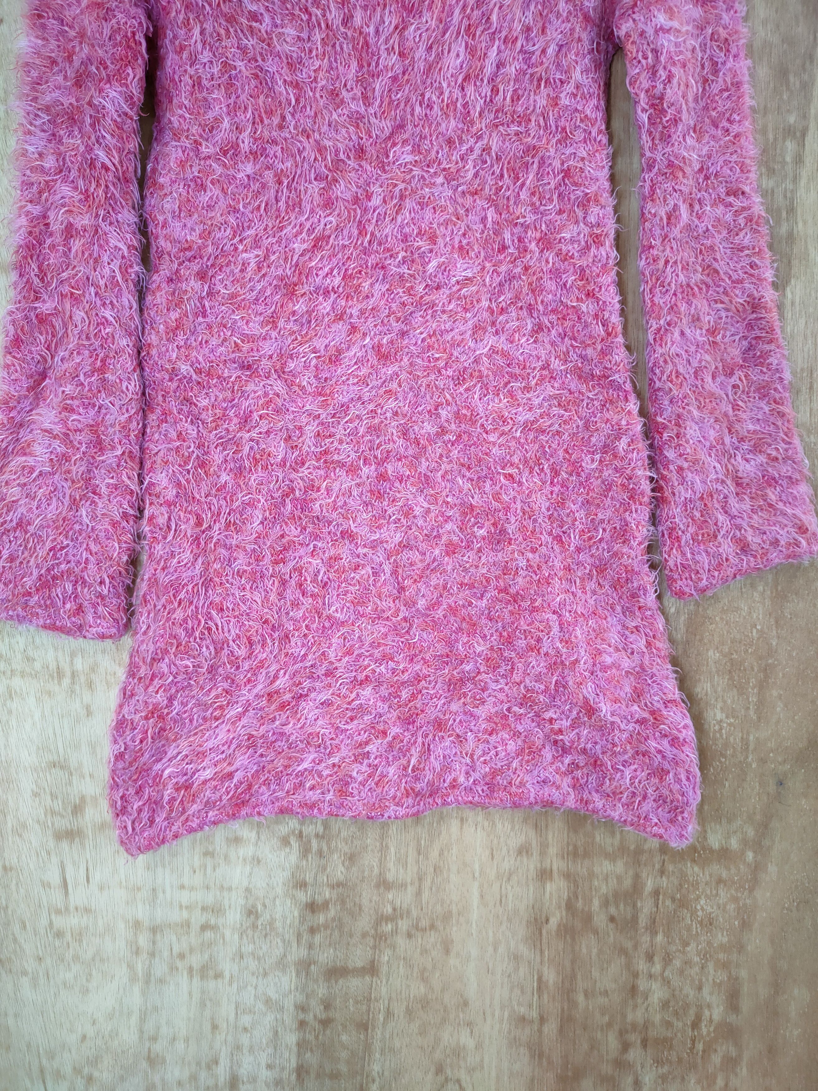 Japanese Brand D Japan long knitwear mohair fur shag shaggy #46-535 Size M / US 6-8 / IT 42-44 - 12 Thumbnail