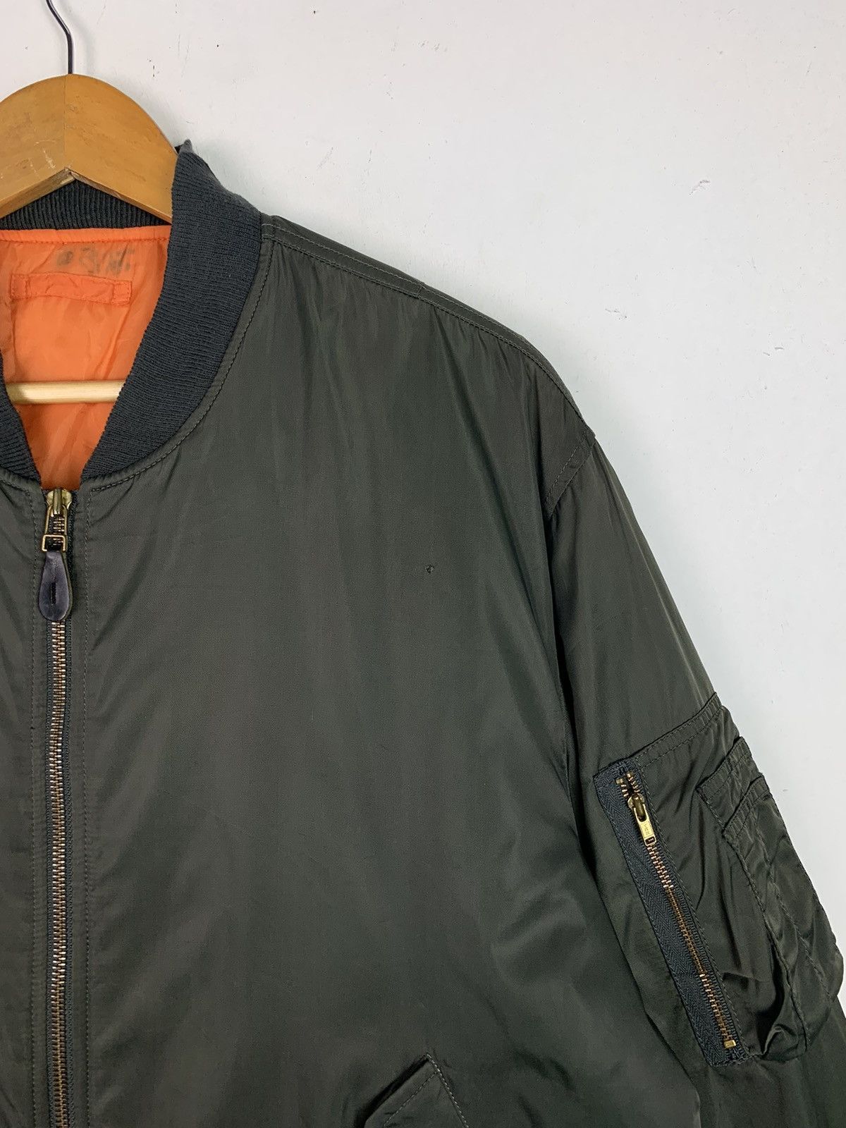 Japanese Brand × Vintage Vintage Military Bomber Jacket Size US XL / EU 56 / 4 - 7 Thumbnail