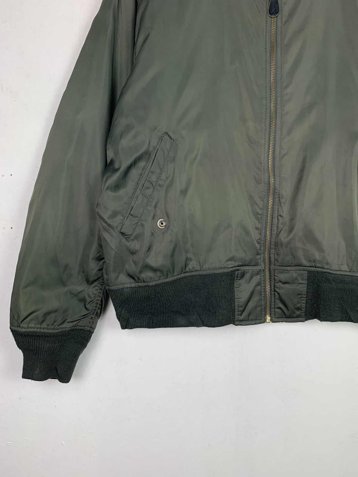 Japanese Brand × Vintage Vintage Military Bomber Jacket Size US XL / EU 56 / 4 - 4 Thumbnail