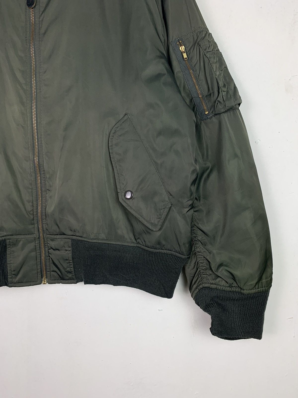 Japanese Brand × Vintage Vintage Military Bomber Jacket Size US XL / EU 56 / 4 - 6 Thumbnail