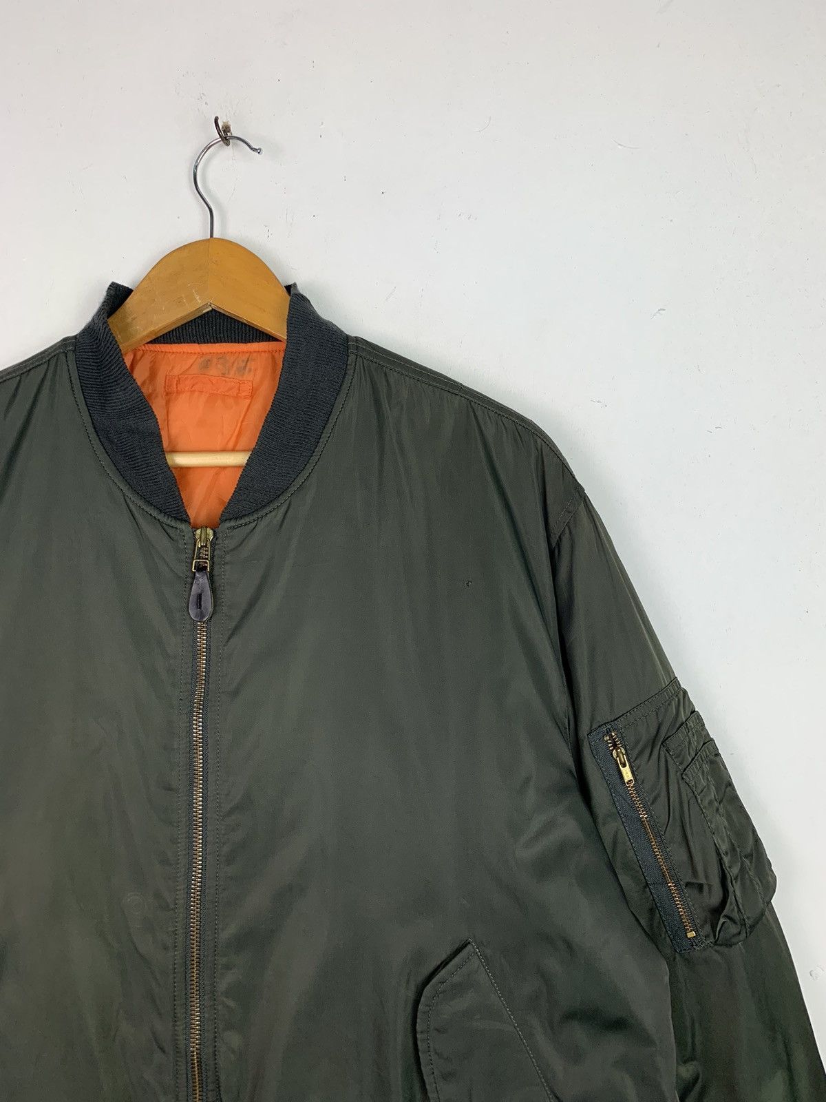 Japanese Brand × Vintage Vintage Military Bomber Jacket Size US XL / EU 56 / 4 - 5 Thumbnail