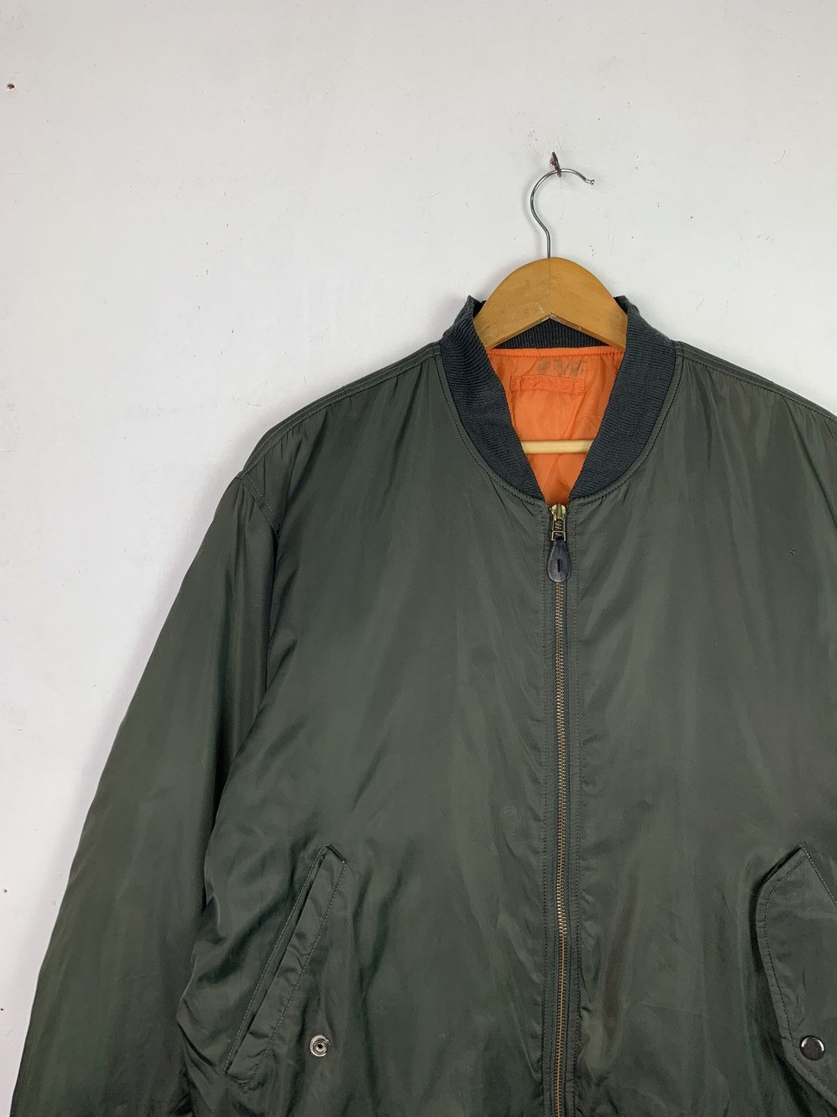 Japanese Brand × Vintage Vintage Military Bomber Jacket Size US XL / EU 56 / 4 - 3 Thumbnail