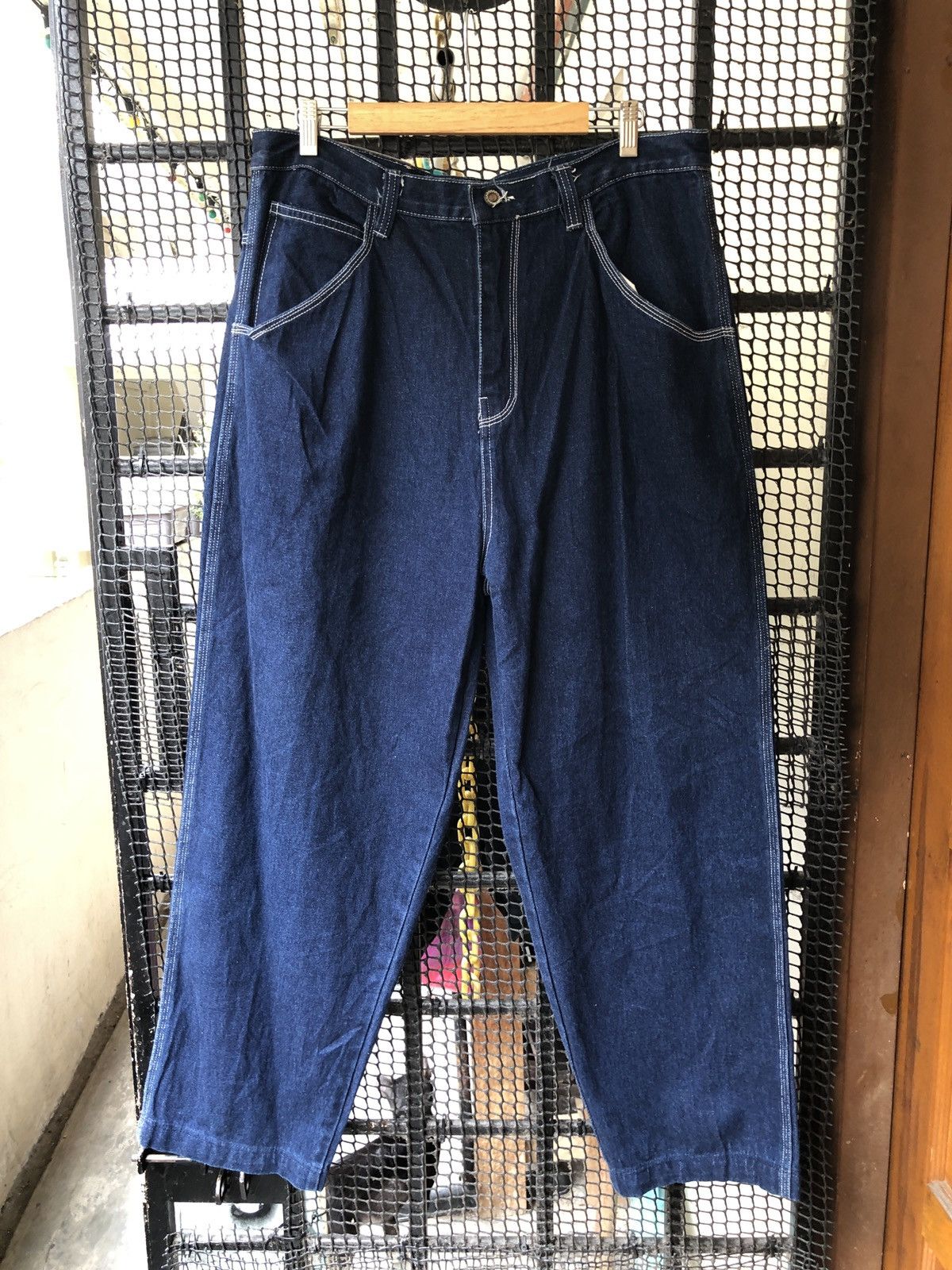 image of Enyce Hip Hop Baggy Denim Jeans in Blue, Men's (Size 36)