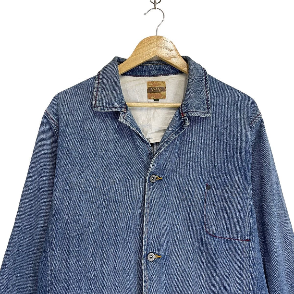 Japanese Brand Riot💥💥Vintage Power To The People Denim Jacket Size US M / EU 48-50 / 2 - 4 Thumbnail