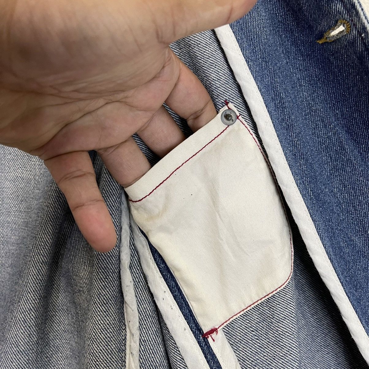 Japanese Brand Riot💥💥Vintage Power To The People Denim Jacket Size US M / EU 48-50 / 2 - 12 Thumbnail
