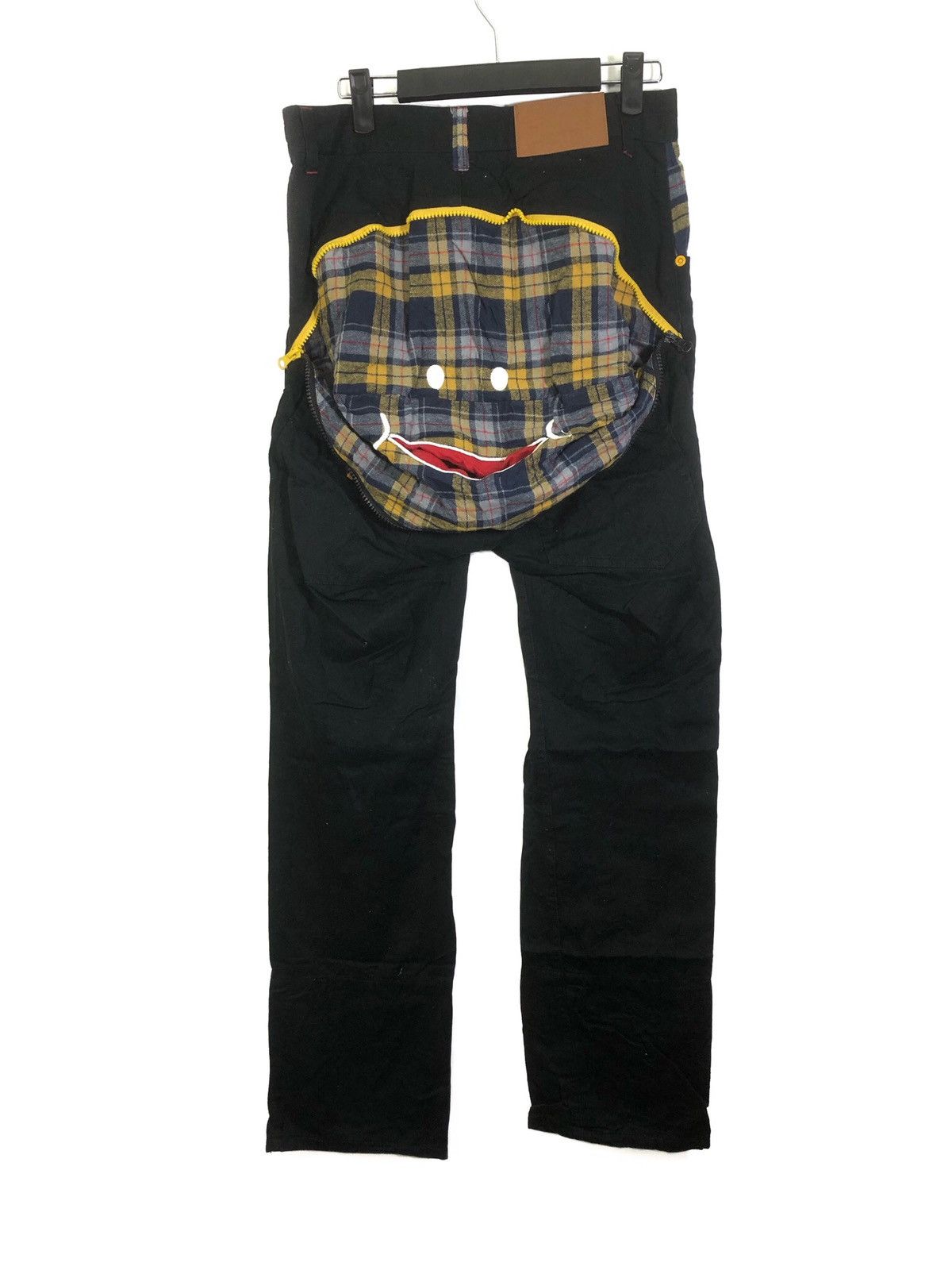 Japanese Brand ❌FINAL DROP DELETE SMILEY Baggy Pants sz 31 Size US 31 - 1 Thumbnail