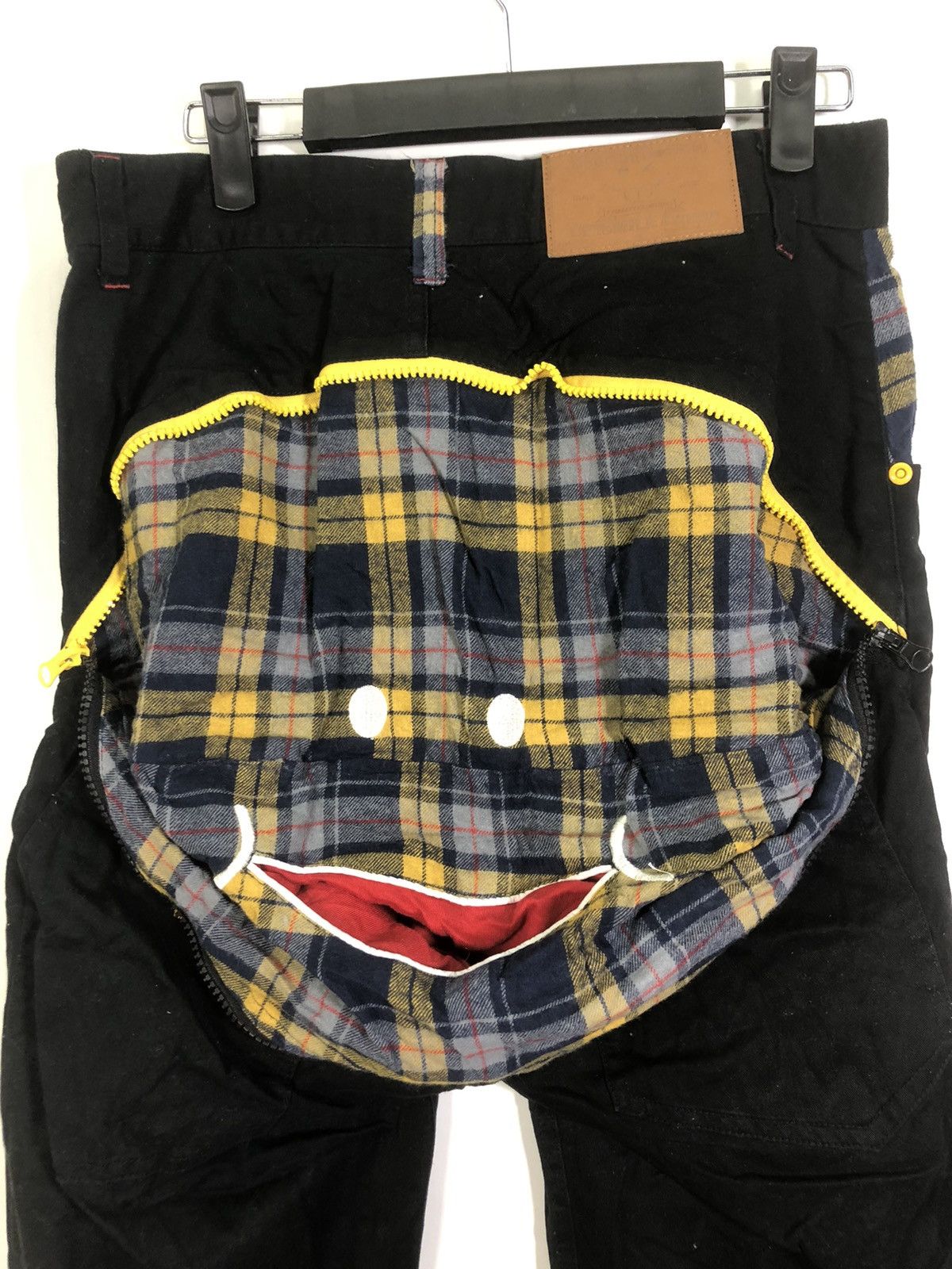 Japanese Brand ❌FINAL DROP DELETE SMILEY Baggy Pants sz 31 Size US 31 - 4 Thumbnail
