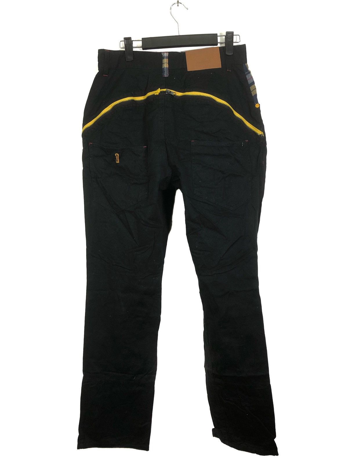 Japanese Brand ❌FINAL DROP DELETE SMILEY Baggy Pants sz 31 Size US 31 - 2 Thumbnail