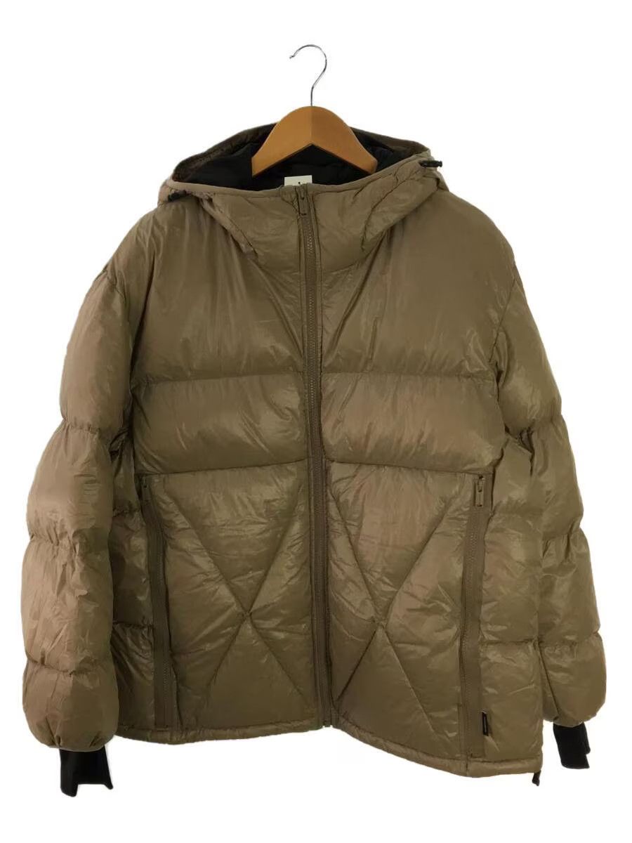 image of Undercover Gu Freedom Puffer Down Jacket in Camel, Men's (Size XL)