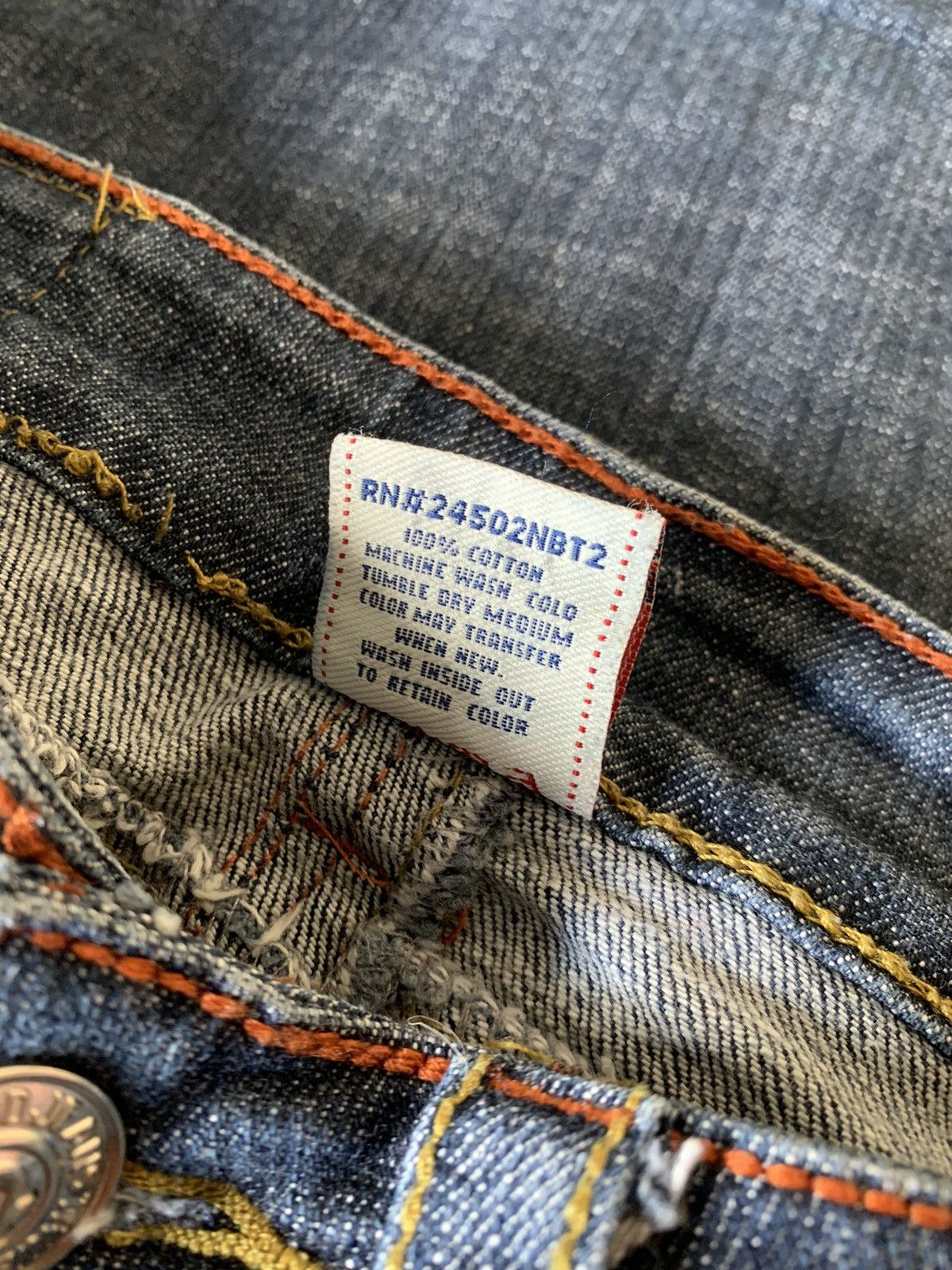 Other 90’s True Religion Made in USA vintage bootcut jeans billy Size 27" / US 4 / IT 40 - 14 Thumbnail