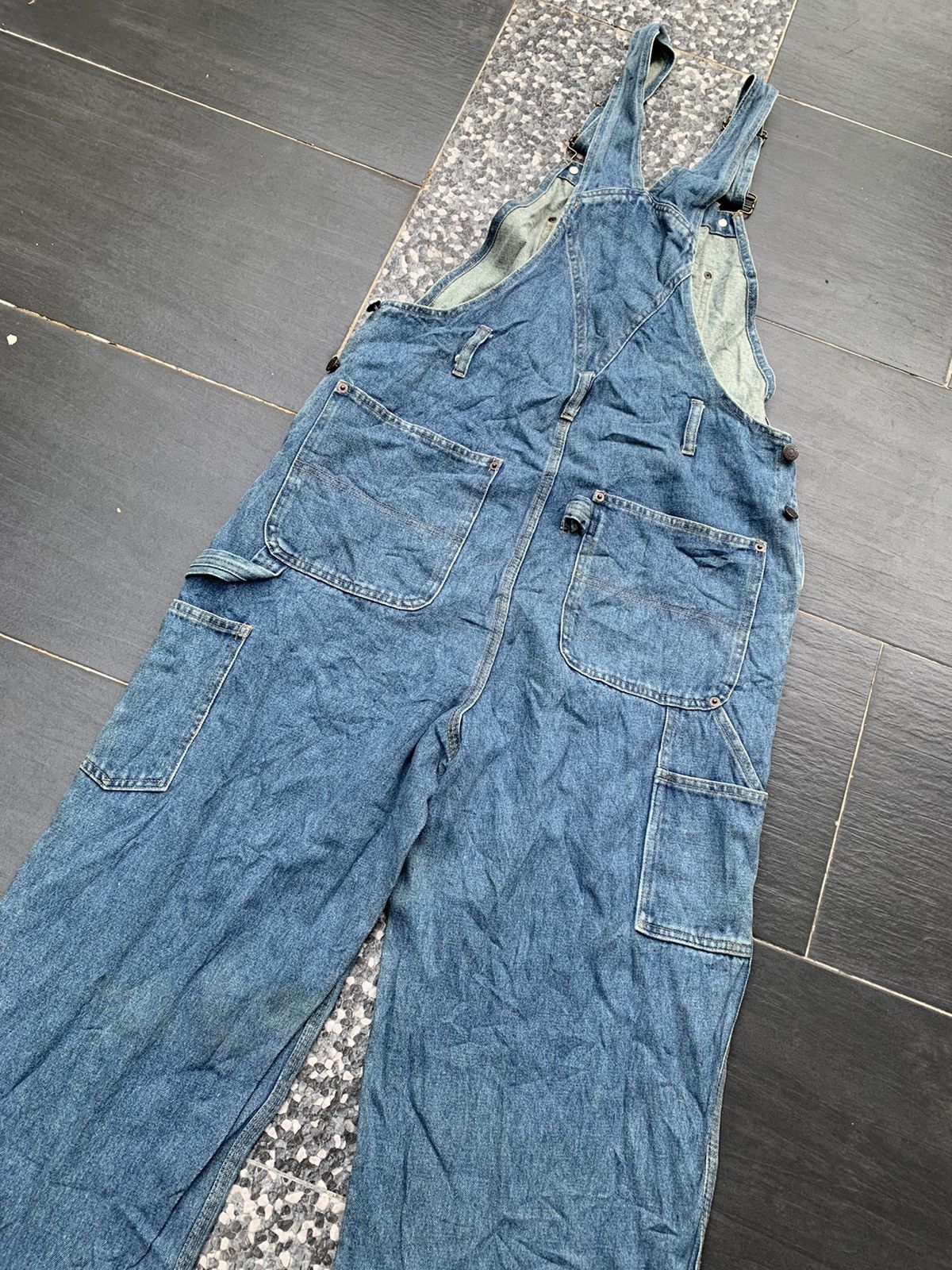 Japanese Brand × Vintage Vintage House Dog Overall Denim Size US 35 - 7 Thumbnail