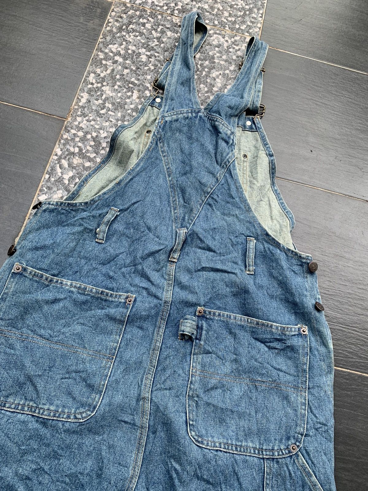 Japanese Brand × Vintage Vintage House Dog Overall Denim Size US 35 - 8 Thumbnail