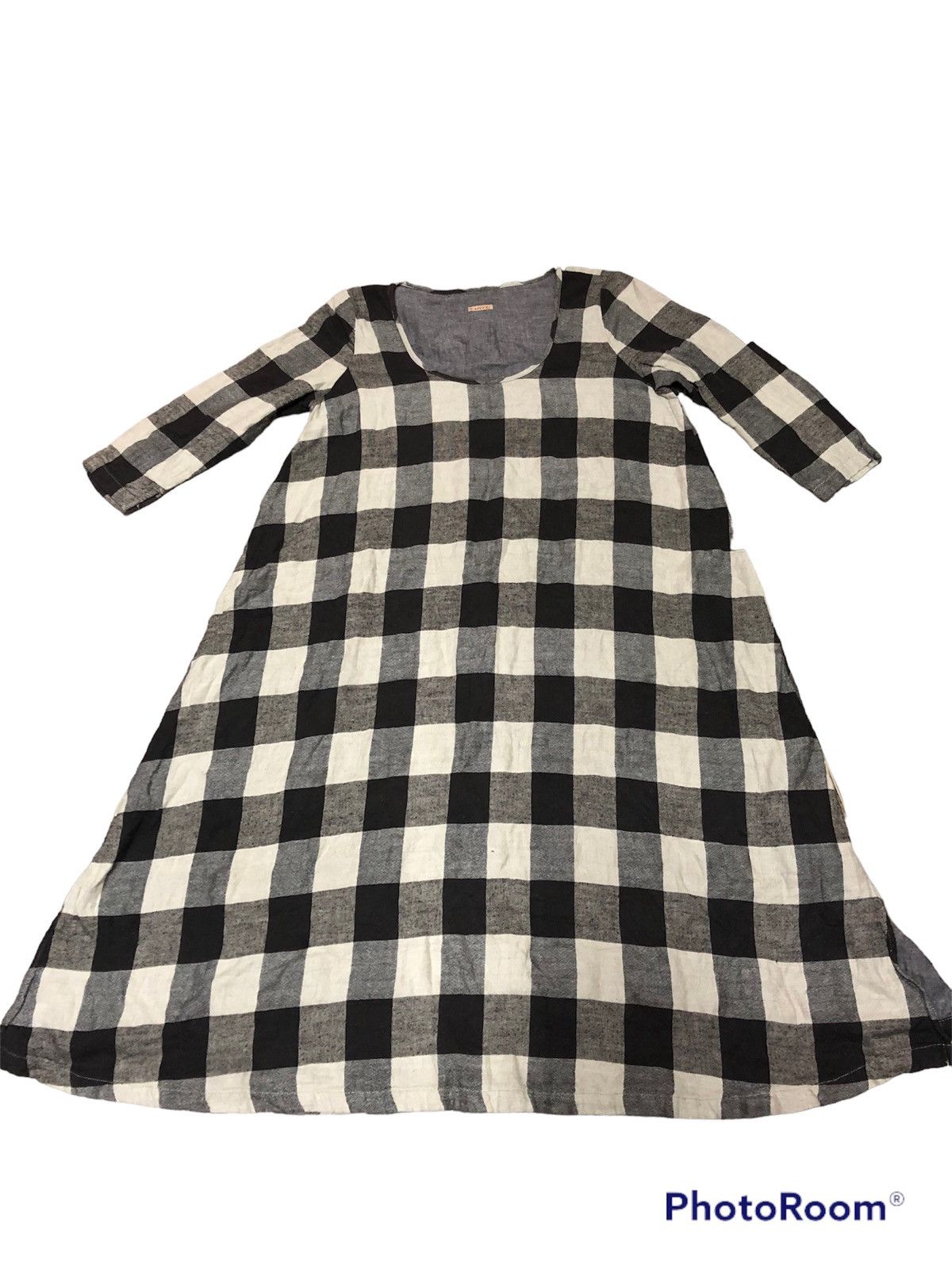 image of Avant Garde x Kapital Dress For Women Saiz 1 in Creamgray (Size Medium)