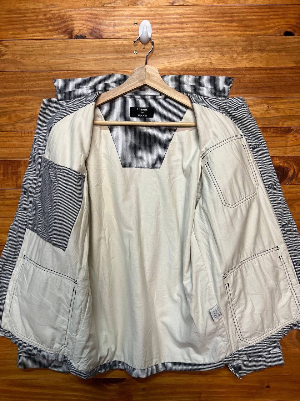 CABANE de ZUCCa 🔥STEALS CABANE DE ZUCCA HICKORY WORKER SHIRT Size US S / EU 44-46 / 1 - 9 Thumbnail