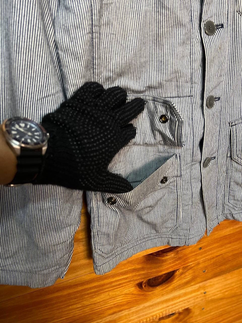 CABANE de ZUCCa 🔥STEALS CABANE DE ZUCCA HICKORY WORKER SHIRT Size US S / EU 44-46 / 1 - 4 Thumbnail