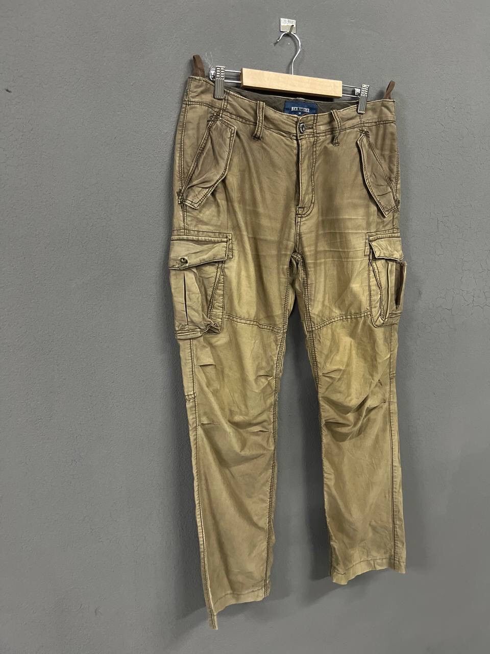 Vintage BACK NUMBER CARGO BONDAGE PANTS SIZE 34 Size US 34 / EU 50 - 2 Thumbnail