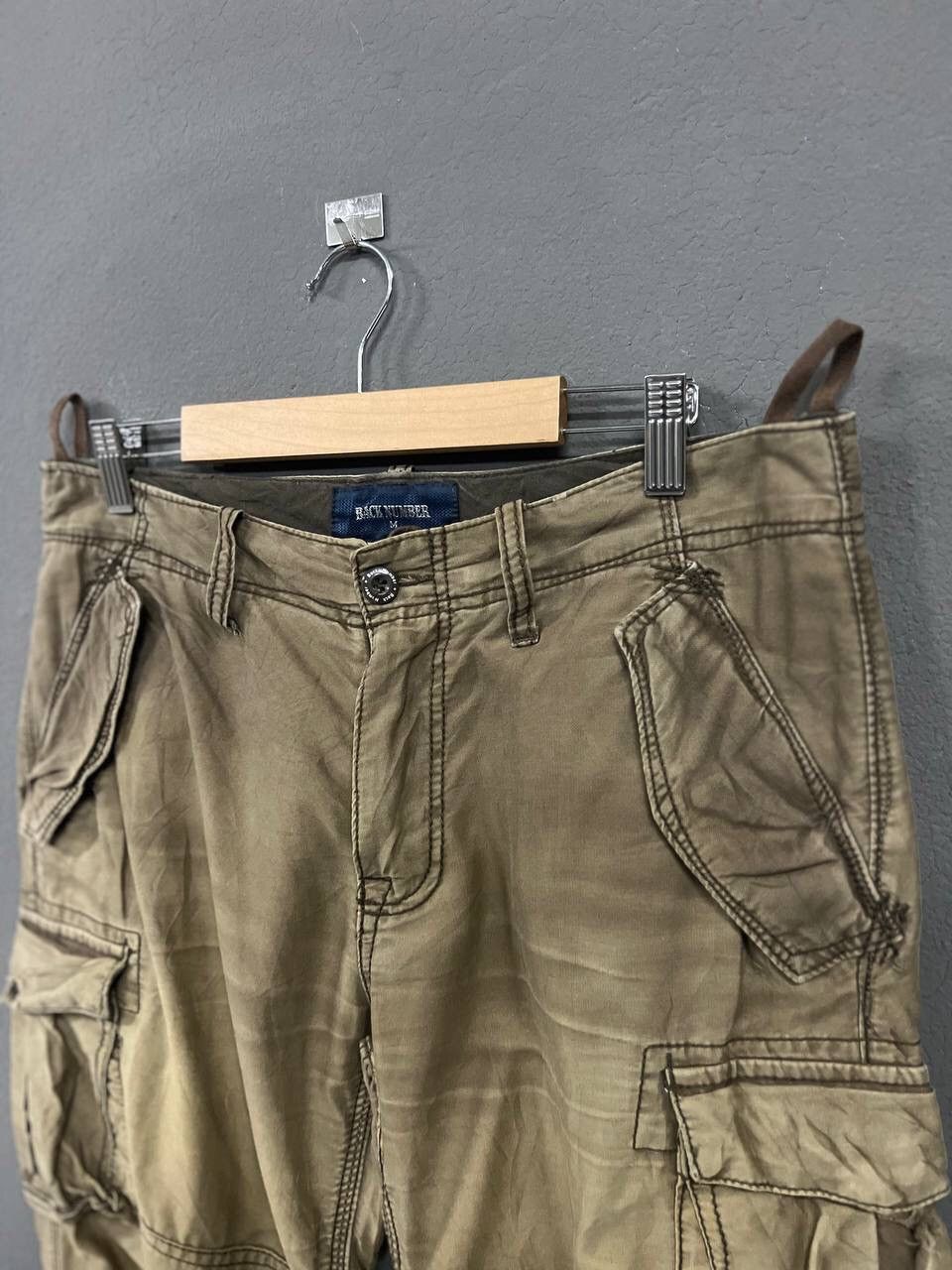 Vintage BACK NUMBER CARGO BONDAGE PANTS SIZE 34 Size US 34 / EU 50 - 4 Thumbnail