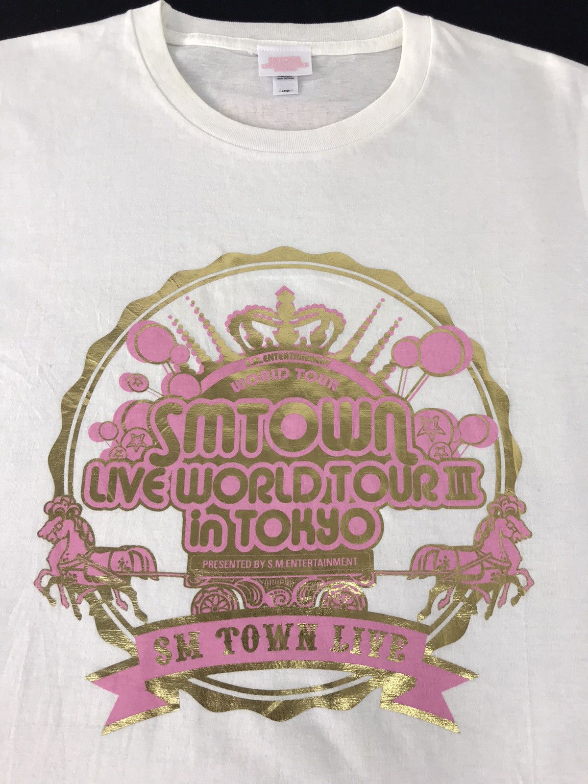 Band Tees × Japanese Brand SM Town Live World Tour III Tokyo Korean Band Kpop Size M Size US M / EU 48-50 / 2 - 3 Thumbnail