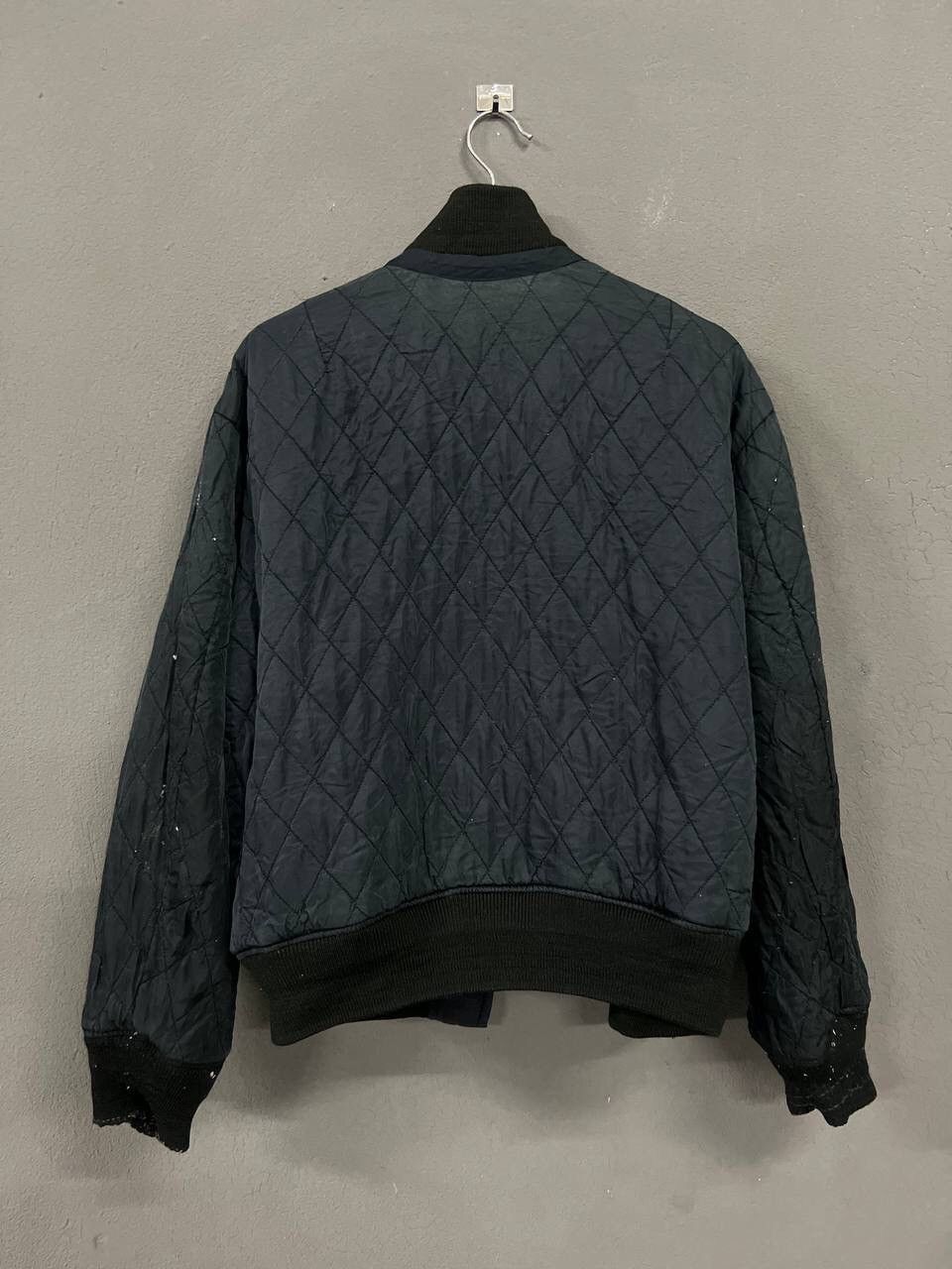 Japanese Brand VINTAGE JUN MEN SPELLOUT BOMBER JACKET Size US L / EU 52-54 / 3 - 15 Thumbnail