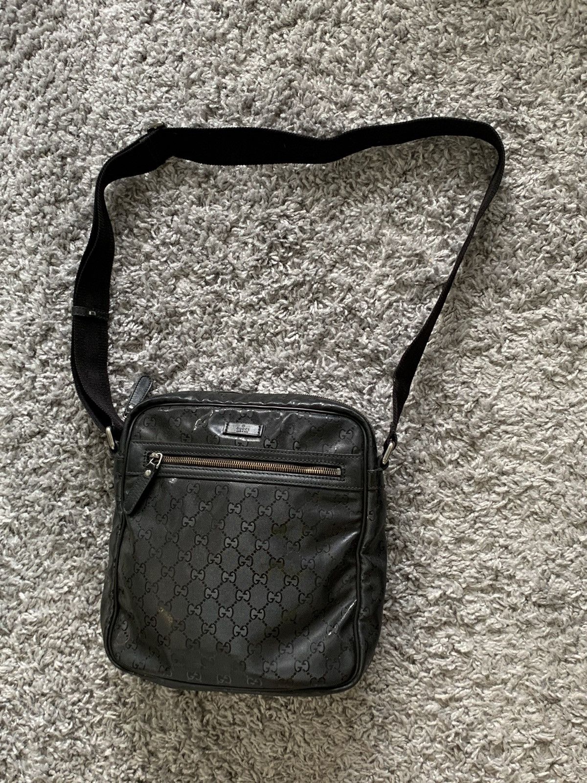 Gucci Gucci GG canvas supreme black shoulder bag Size ONE SIZE - 21 Thumbnail