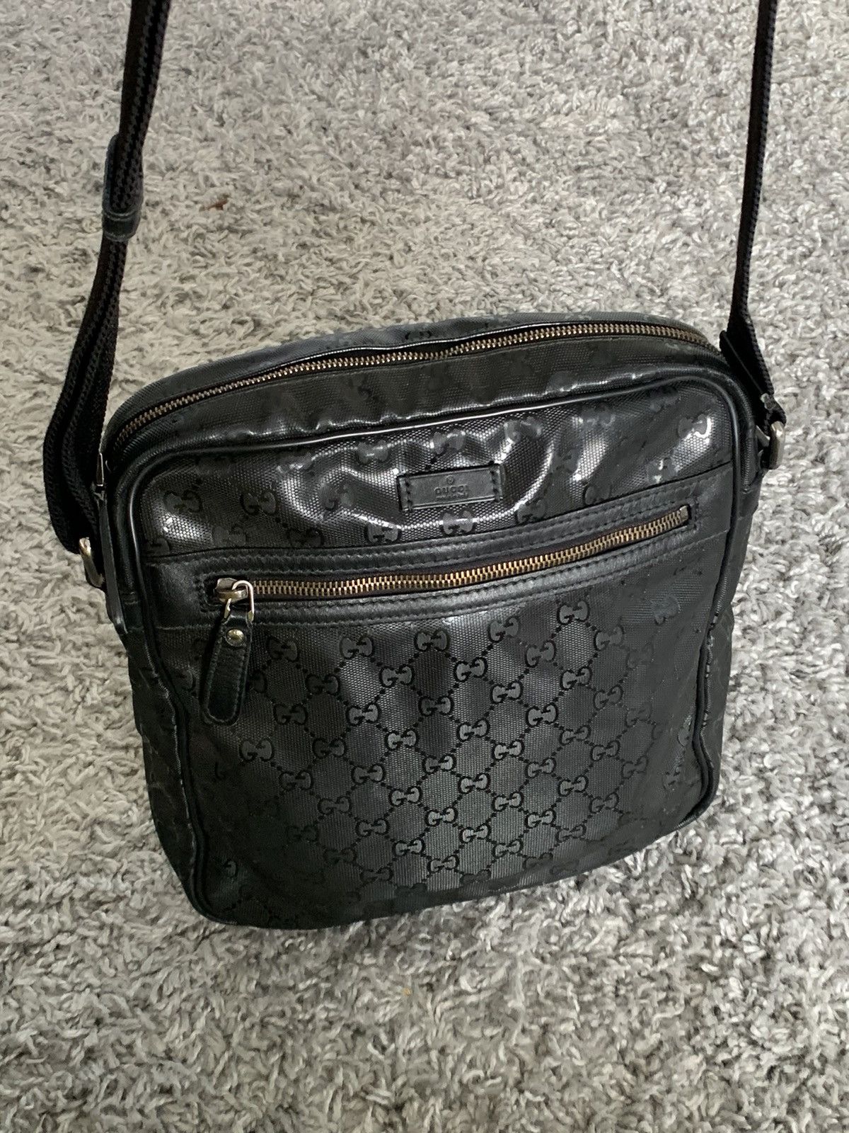 Gucci Gucci GG canvas supreme black shoulder bag Size ONE SIZE - 19 Thumbnail