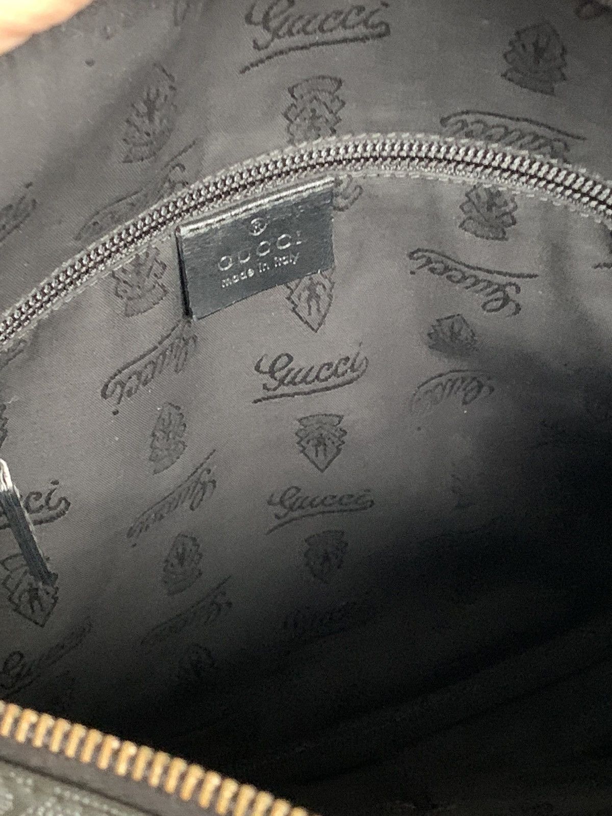 Gucci Gucci GG canvas supreme black shoulder bag Size ONE SIZE - 16 Thumbnail