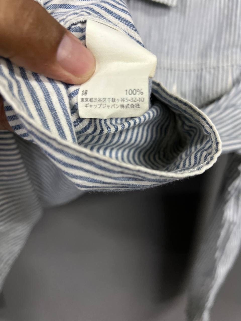 Gap THE GAP BLUE STRIPE LIGHT JACKET Size US M / EU 48-50 / 2 - 8 Thumbnail