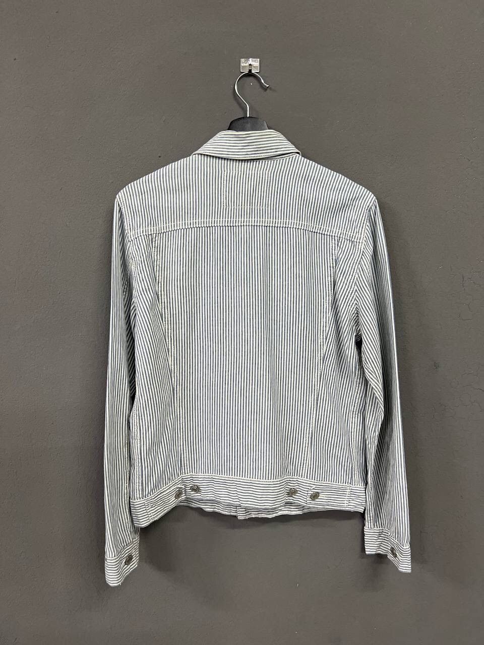 Gap THE GAP BLUE STRIPE LIGHT JACKET Size US M / EU 48-50 / 2 - 6 Thumbnail